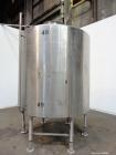 Used Tank, 2000 Gallon, 304 Stainless Steel, Vertical. 84