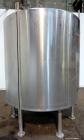 Used Tank, 2000 Gallon, 304 Stainless Steel, Vertical. 84