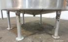Used Tank, 2000 Gallon, 304 Stainless Steel, Vertical. 84