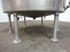 Used Tank, 2000 Gallon, 304 Stainless Steel, Vertical. 84