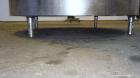 Used Tank, 1000 Gallon, 304 Stainless Steel, Vertical.  Approximately 72
