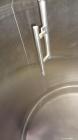 Used Tank, 1000 Gallon, 304 Stainless Steel, Vertical.  Approximately 72