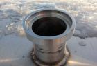 Used Tank, 4,000 Gallon, 316 Stainless Steel, Horizontal. 96