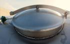 Used Tank, 4,000 Gallon, 316 Stainless Steel, Horizontal. 96