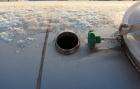 Used Tank, 4,000 Gallon, 316 Stainless Steel, Horizontal. 96