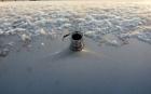 Used Tank, 4,000 Gallon, 316 Stainless Steel, Horizontal. 96