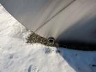 Used Tank, 4,000 Gallon, 316 Stainless Steel, Horizontal. 96