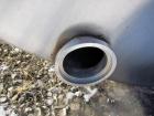 Used Tank, 4,000 Gallon, 316 Stainless Steel, Horizontal. 96