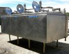 Used 3 Compartment Tank, 1,500 total gallons, 304 stainless steel, horizontal. Each compartment has an approximate 500 gallon capacity. Compartments are 76