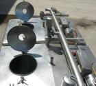 Used 3 Compartment Tank, 1,500 total gallons, 304 stainless steel, horizontal. Each compartment has an approximate 500 gallon capacity. Compartments are 76