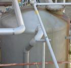 Used Tank, 1,500 Gallon, stainless steel, vertical. 84