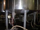 Used Norwalk Tank, 2000 Gallon,  stainless steel, vertical. 76