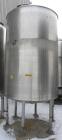 Used Norwalk Tank, 2000 Gallon, 316 Stainless Steel, Vertical. 76