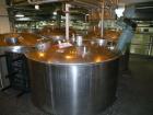 Used Norwalk Tank, 2000 Gallon,  stainless steel, vertical. 76