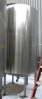 Used Norwalk Tank, 2000 Gallon, 316 Stainless Steel, Vertical. 76