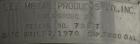 Used Norwalk Tank, 2000 Gallon, 316 Stainless Steel, Vertical. 76