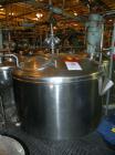 Used Norwalk Tank, 2000 Gallon,  Stainless Steel, Vertical. 76