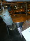 Used Norwalk Tank, 2000 Gallon,  stainless steel, vertical. 76