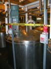 Used Norwalk Tank, 2000 Gallon,  Stainless Steel, Vertical. 76