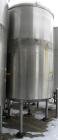 Used Norwalk Tank, 2000 Gallon, 316 stainless steel, vertical. 76