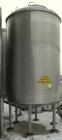 Used Norwalk Tank, 2000 Gallon, 316 Stainless Steel, Vertical. 76