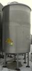 Used Norwalk Tank, 2000 Gallon, 316 Stainless Steel, Vertical. 76