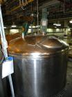 Used Norwalk Tank, 2000 Gallon,  Stainless Steel, Vertical. 76
