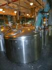 Used Norwalk Tank, 2000 Gallon,  Stainless Steel, Vertical. 76