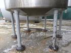 Used Norwalk Tank, 2000 Gallon, 316 Stainless Steel, Vertical. 76