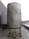 Used- Norwalk Tank, 2000 Gallon, 316 Stainless Steel, Vertical. 76