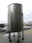 Used- Norwalk Tank, 2000 Gallon, 316 Stainless Steel, Vertical. 76