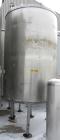 Used Norwalk Tank, 2000 Gallon, 316 stainless steel, vertical. 76