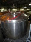 Used Norwalk Tank, 2000 Gallon, Stainless Steel, Vertical. 76
