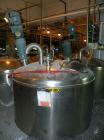 Used Norwalk Tank, 2000 Gallon,  Stainless Steel, Vertical. 76
