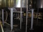 Used- Norwalk Tank, 2000 Gallon,  stainless steel, vertical. 76