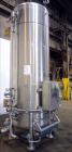 Used 1500 Gallons Stainless Steel Optimum Filter Pressure Filter Tank