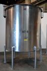 Used Perma-San Tank, 2000 Gallon, Model 2000 OVC, 304 Stainless Steel, Vertical. 84