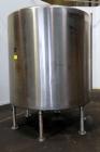 Used Perma-San Tank, 2000 Gallon, Model CVC, 304 Stainless Steel Vertical. 84