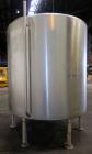 Used Perma-San Tank, 2000 Gallon, Model CVC, 304 Stainless Steel Vertical. 84