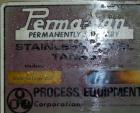 Used Perma-San Tank, 2000 Gallon, Model CVC, 304 Stainless Steel Vertical. 84