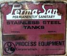 Used Perma-San Tank, 2000 Gallon, Model CVC, 304 Stainless Steel Vertical. 84