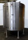 Used Perma-San Tank, 2000 Gallon, Model CVC, 304 Stainless Steel Vertical. 84