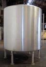 Used Perma-San Tank, 2000 Gallon, Model CVC, 304 Stainless Steel Vertical. 84