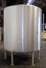 Used- Perma-San Tank, 2000 Gallon, Model CVC, 304 Stainless Steel Vertical. 84