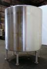 Used- Perma-San Tank, 2000 Gallon, Model CVC, 304 Stainless Steel Vertical. 84