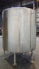 Used Perma-San Tank, 2000 Gallon, Model 2000 CVC, 304 Stainless Steel, Vertical. 84