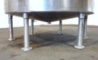 Used Perma-San Tank, 2000 Gallon, Model 2000 CVC, 304 Stainless Steel, Vertical. 84