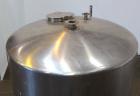 Used Perma-San Tank, 2000 Gallon, Model 2000 CVC, 304 Stainless Steel, Vertical. 84