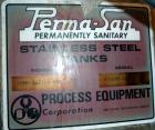 Used Perma-San Tank, 2000 Gallon, Model 2000 CVC, 304 Stainless Steel, Vertical. 84