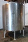 Used Perma-San Tank, 2000 Gallon, Model 2000 CVC, 304 Stainless Steel, Vertical. 84